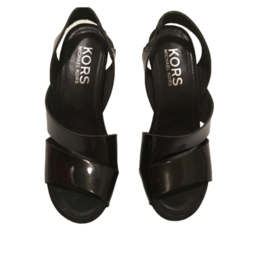 Michael Kors Black Patent Heels